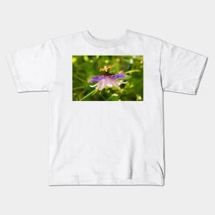 Purple Haze Passiflora Kids T-Shirt